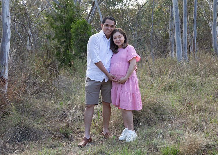 Outdoor maternity photography in Illawarra